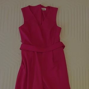 Calvin Klein Pink Pantsuit